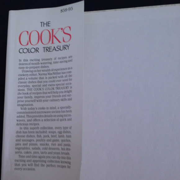 The Cook's Color Treasury Norma MacMillan Cookbook - Picture 5 of 8
